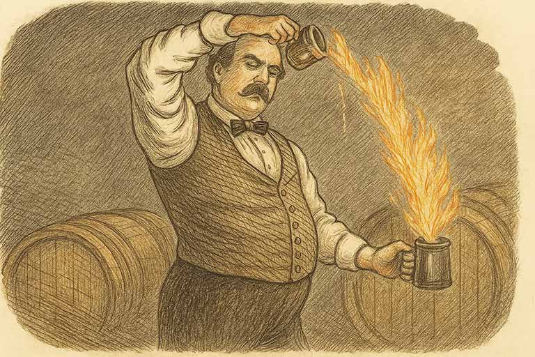 Jerry-Thomas premier mixologue Bartender