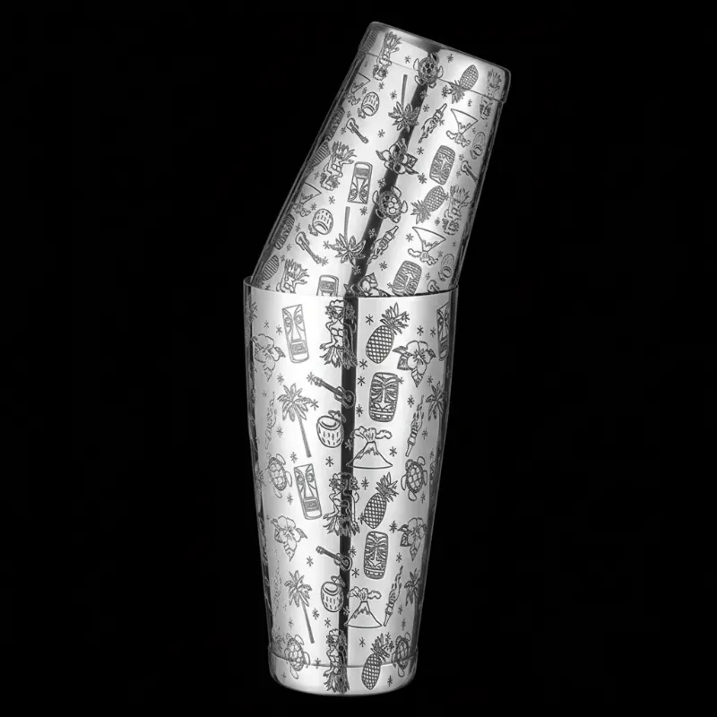 Boston shaker Bartender Style Tiki 2