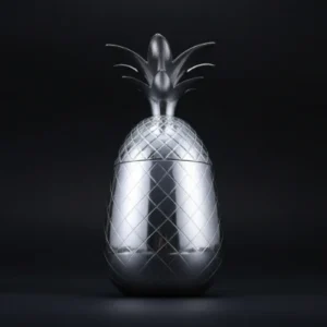 Tasse à Moscow Mules Ananas Argent 550 ml - Silver Moscow Mule Cup Pine Apple