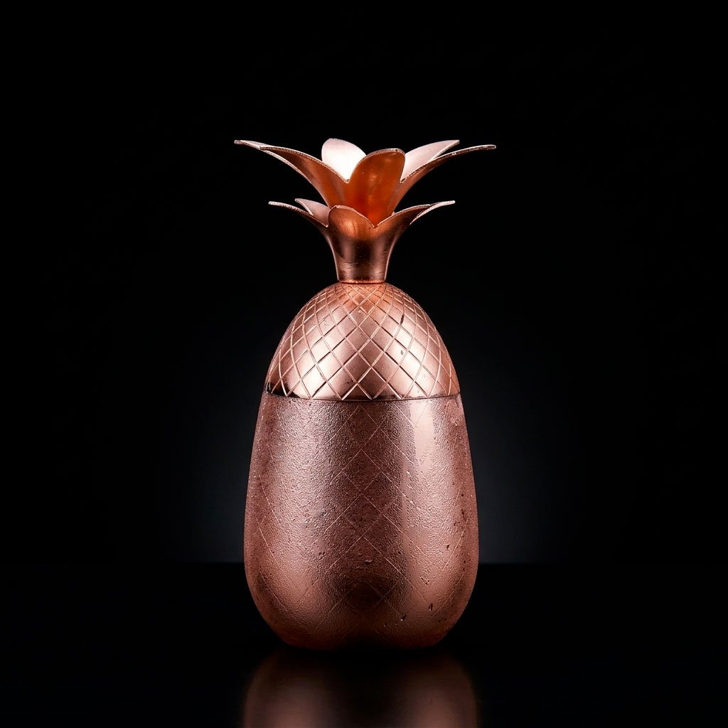 Tasse à Moscow Mules Ananas Cuivre 550 ml - Moscow Mule Cup Pine Apple