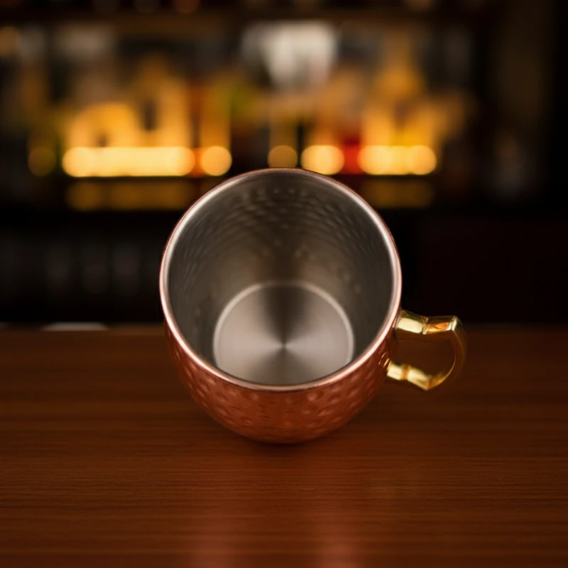 Tasses moscow Mules cuivrées Moscow Mules Copper cups 1