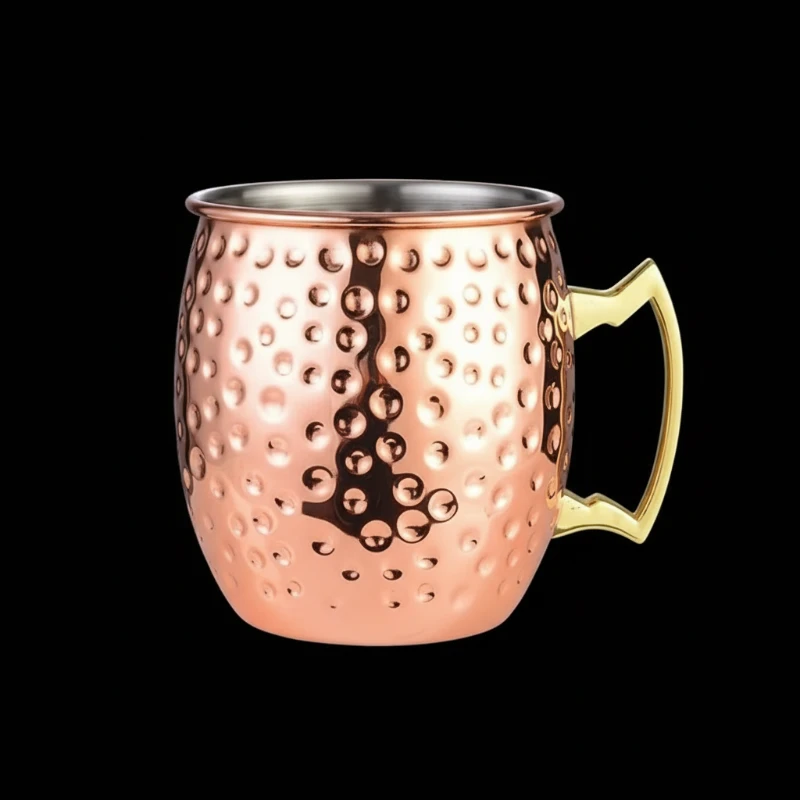 Tasses moscow Mules cuivrées Moscow Mules Copper cups 3