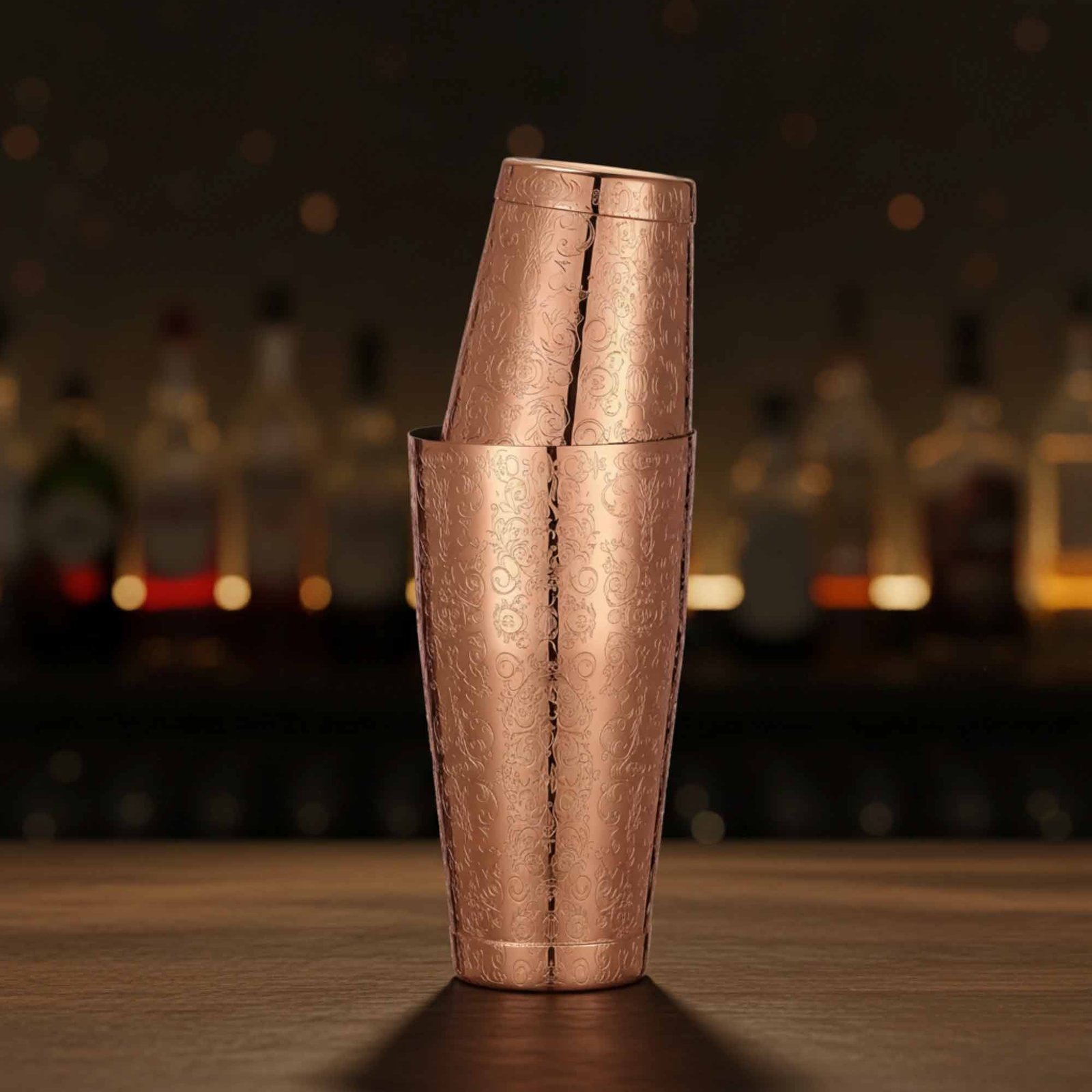 Boston Shaker Bartender Style Ferns cuivre copper