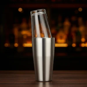 Boston Shaker Glass and Steel 3