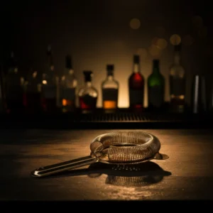 Passoire à Cocktail dorée- Golden strainer 1