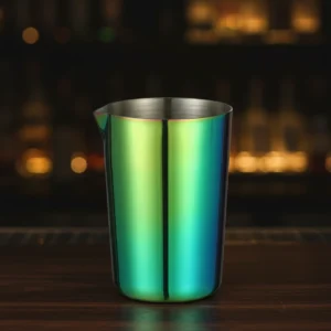 Verre à mélange mixing glass rainbow arc en ciel 500ml 1
