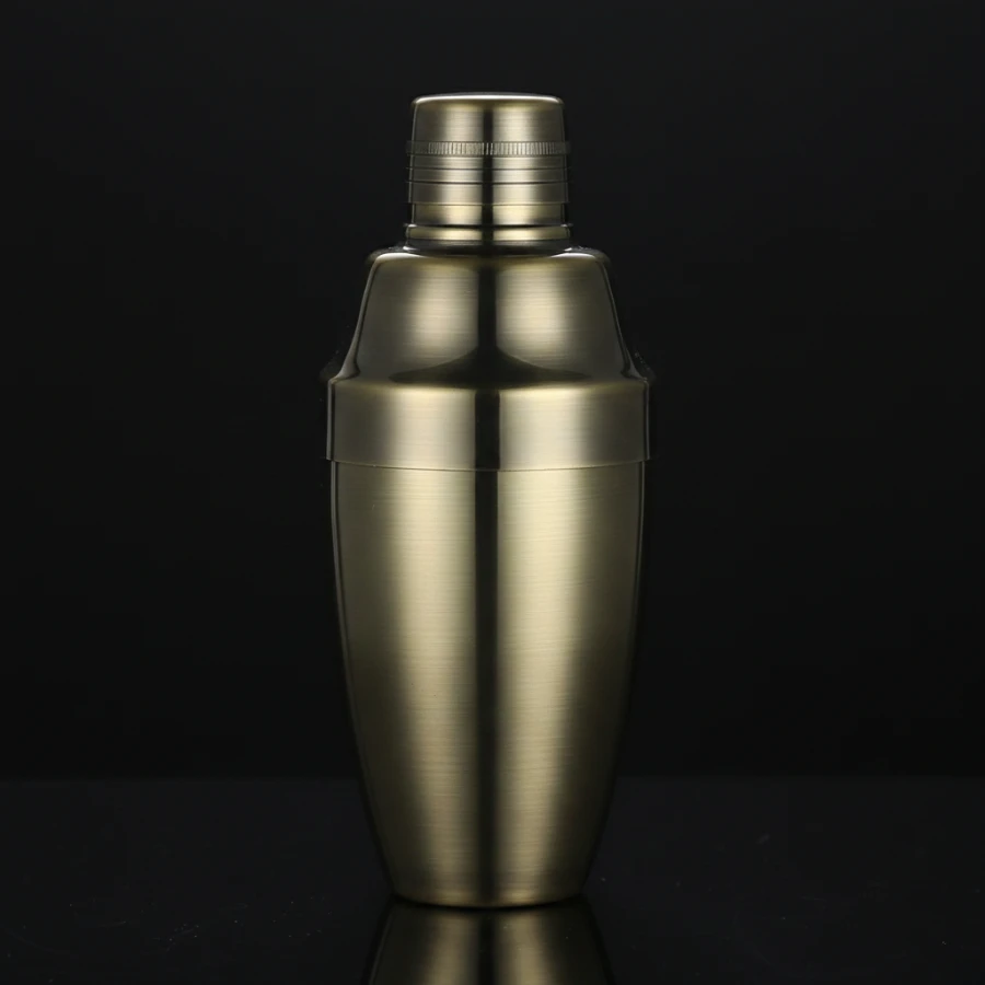 Cobbler Shaker Antique look acier brossé 500ml 2