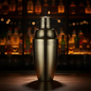 Cobbler Shaker Antique look acier brossé 500ml 1