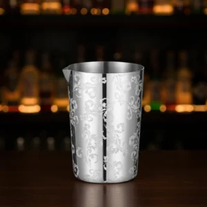 Verre à mélange mixing glass 500ml fougères ferns 1