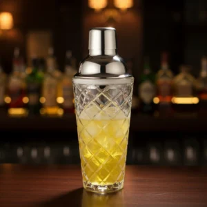 Cobbler Shaker Lines Pure Glass 1
