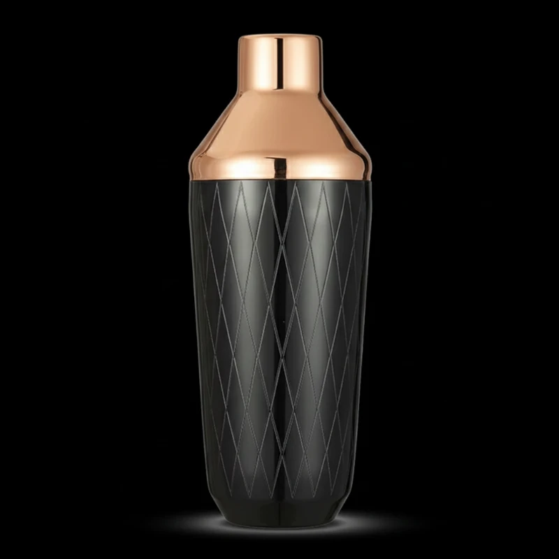Parisian Shaker Deluxe "Copper Diamonds" 500 ml – Image 2