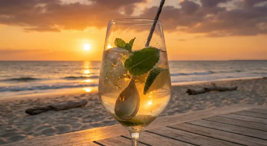 recette cocktail-Le Hugo Spritz