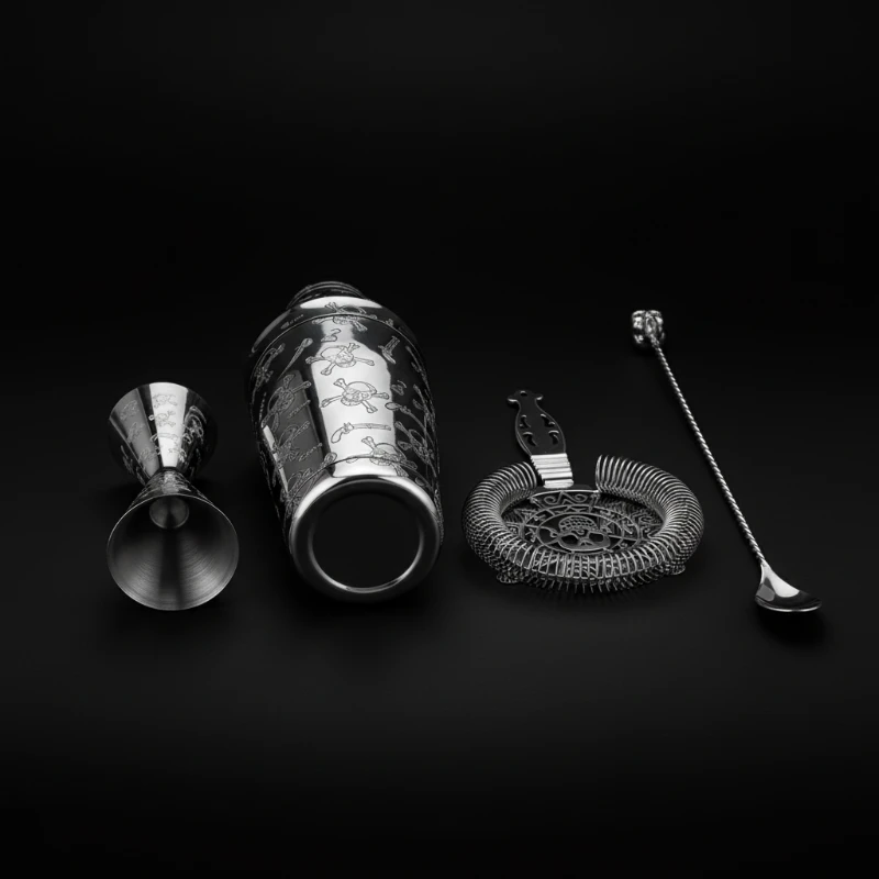 Kit set-cocktail-skull-edition-shaker-boston-jigger-passoire-et-cuillere-en-inox-3