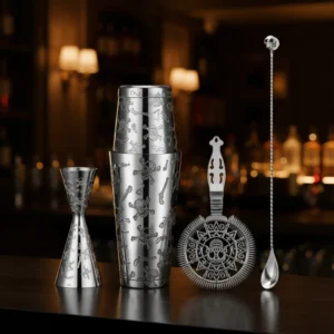 KIt set-cocktail-skull-edition-shaker-boston-jigger-passoire-et-cuillere-en-inox-4