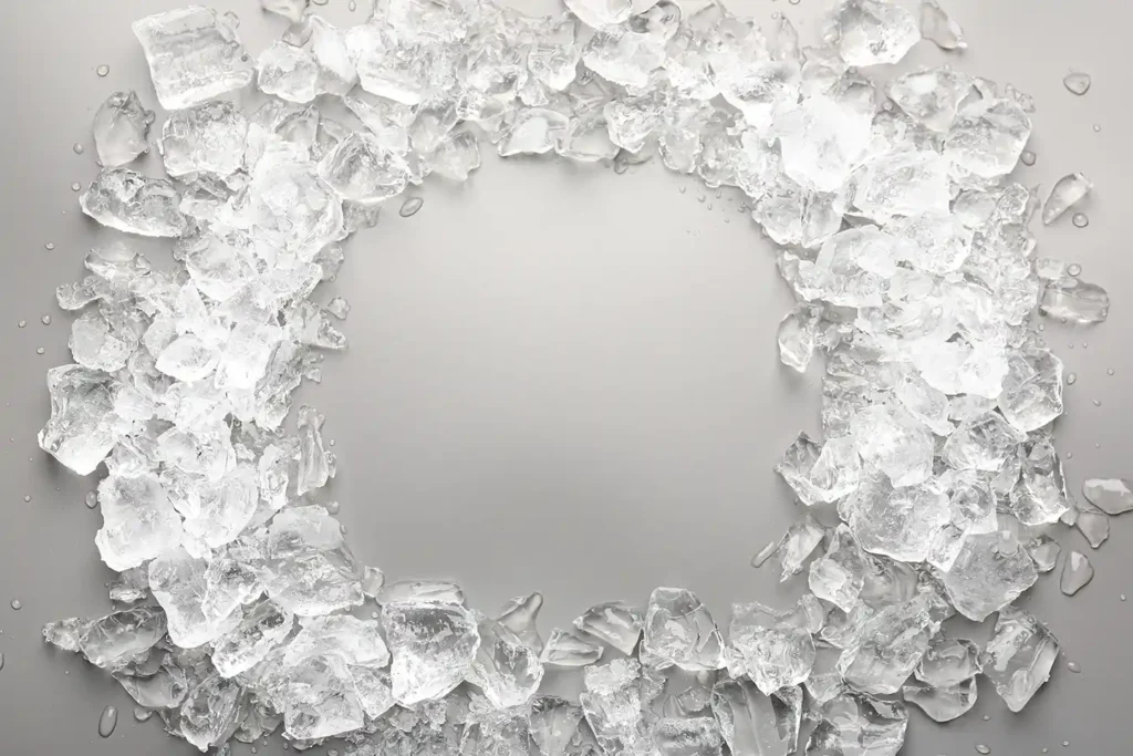 La glace pilée